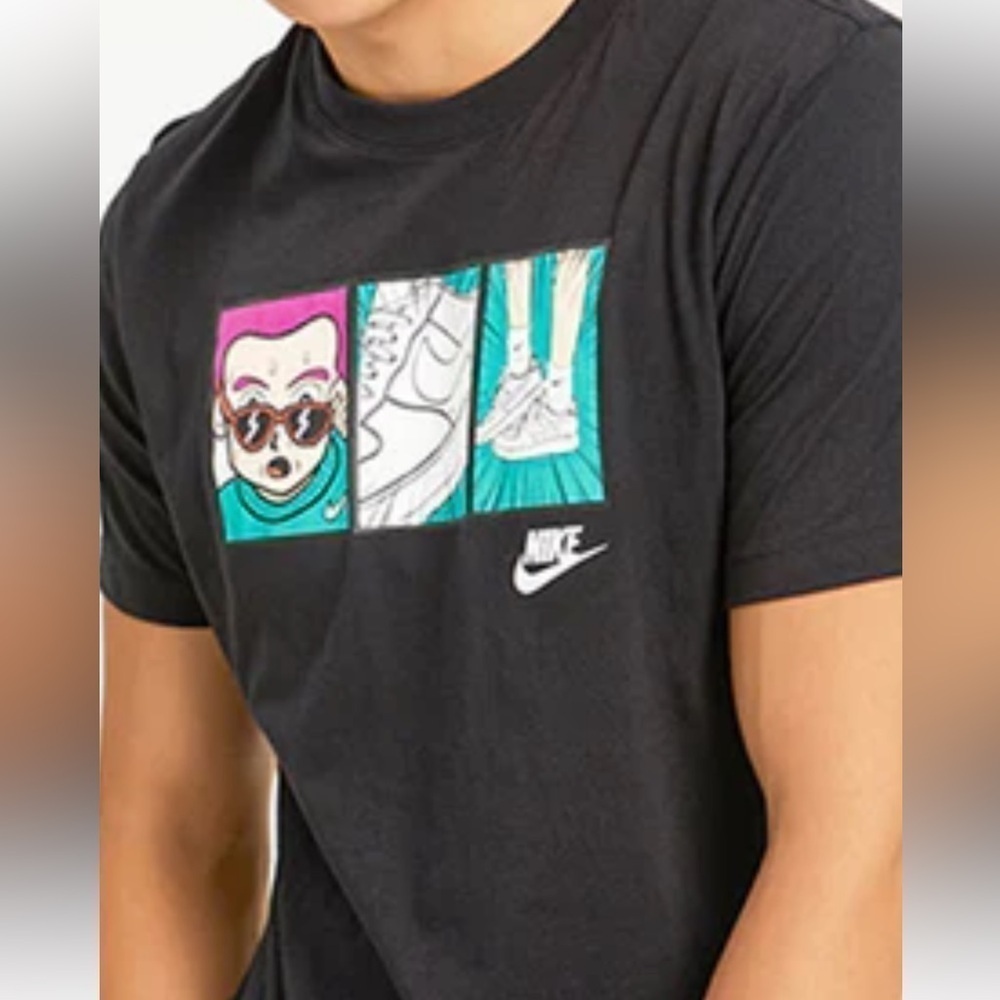 Nike XL mangle blocks men’s short sleeve tee shirt